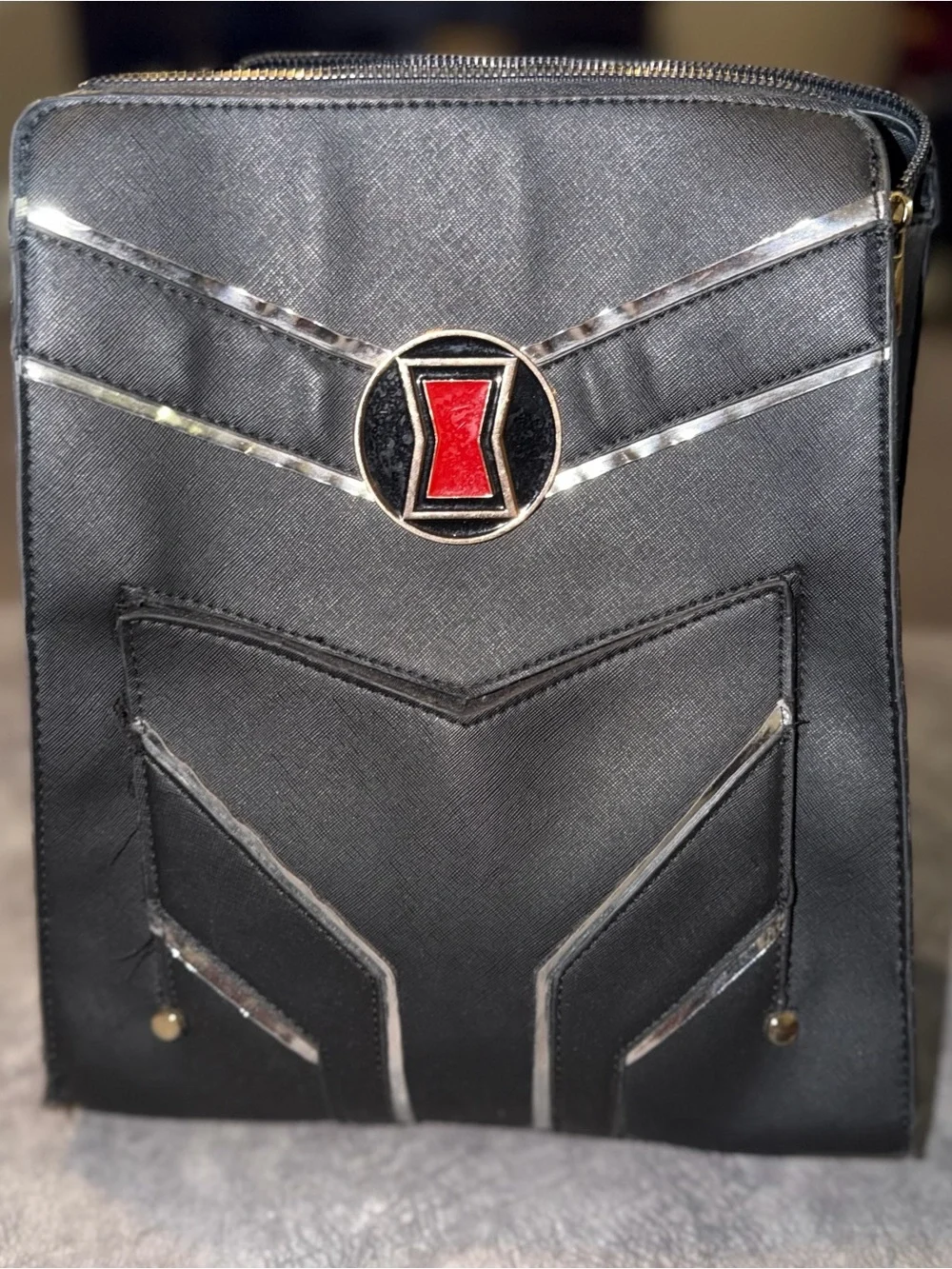 Black Widow Backpack Convertible Bag/Purse Marvel/Disney